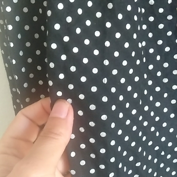 Doted Bohemian style flowy baggy pant - Picture 7 of 8